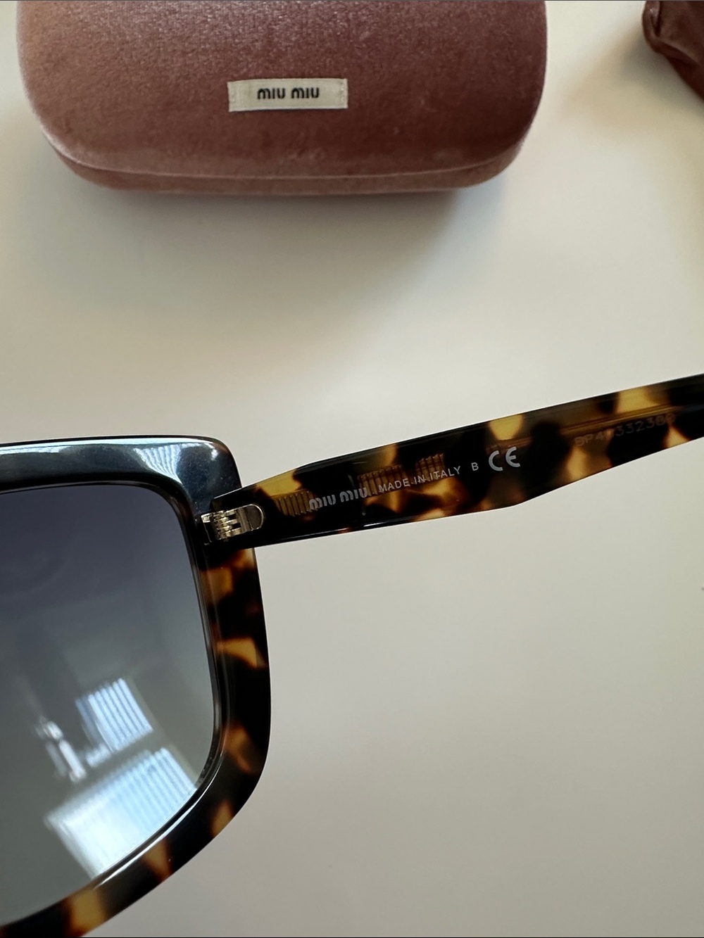 Miu Miu Tortoise Women’s Sunglasses - Picture 7 of 11